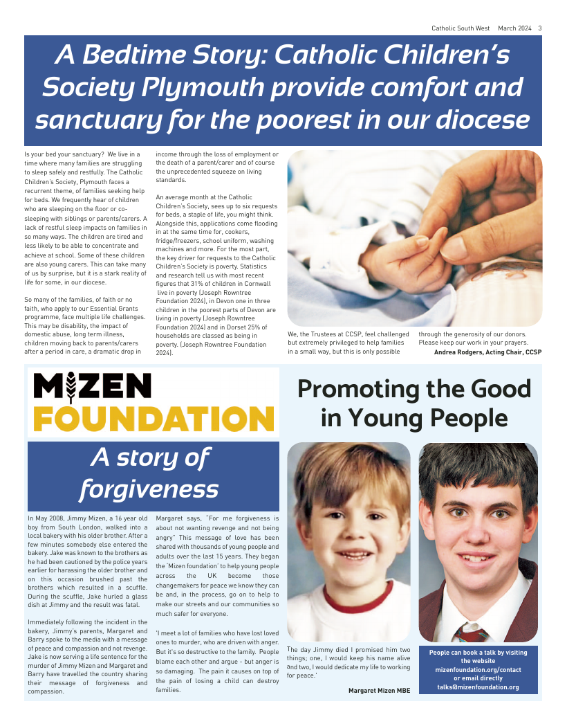 Mar 2024 edition of the Catholic South West