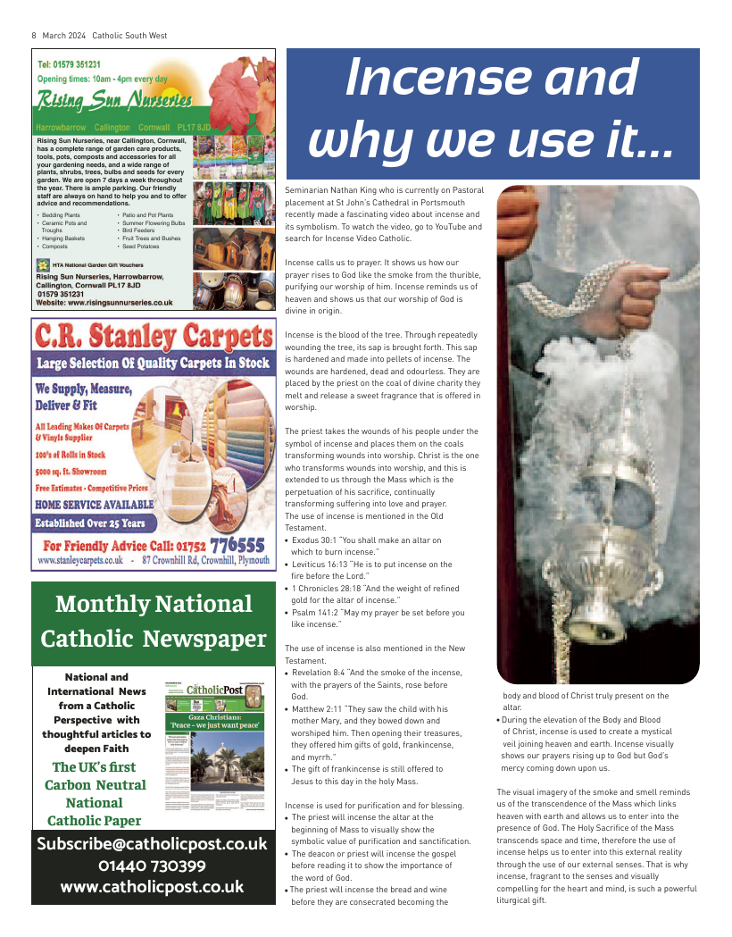 Mar 2024 edition of the Catholic South West