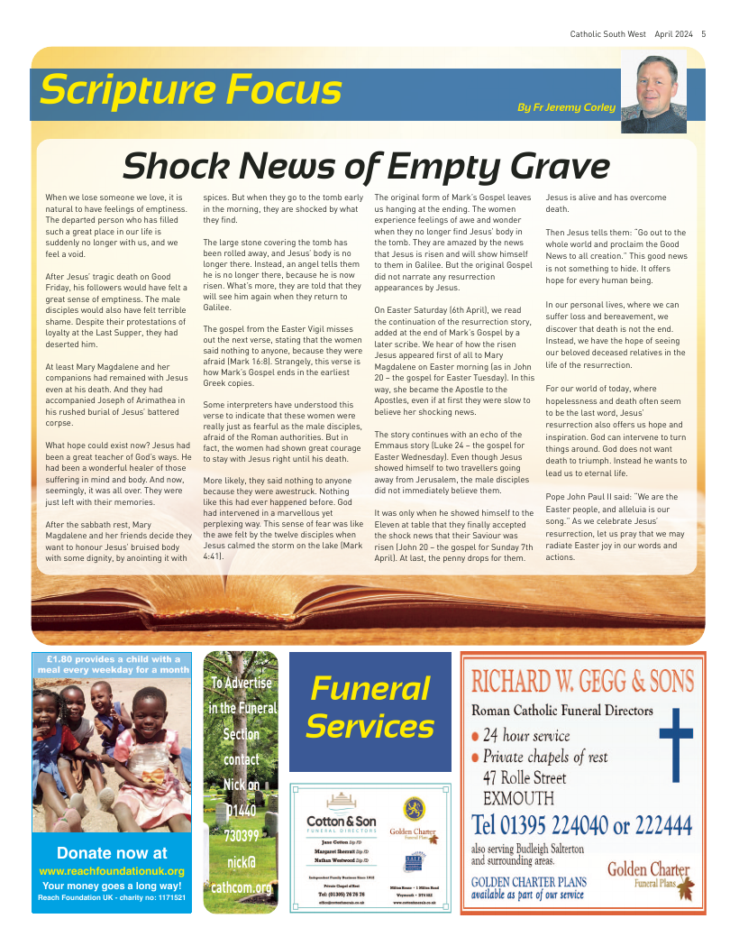 Apr 2024 edition of the Catholic South West