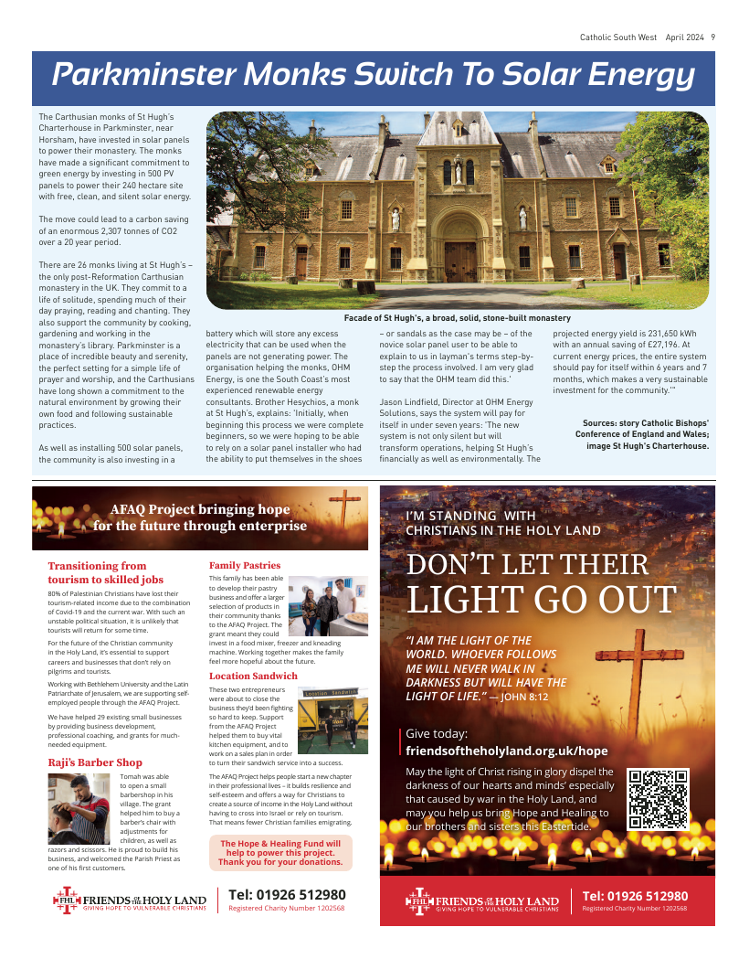 Apr 2024 edition of the Catholic South West