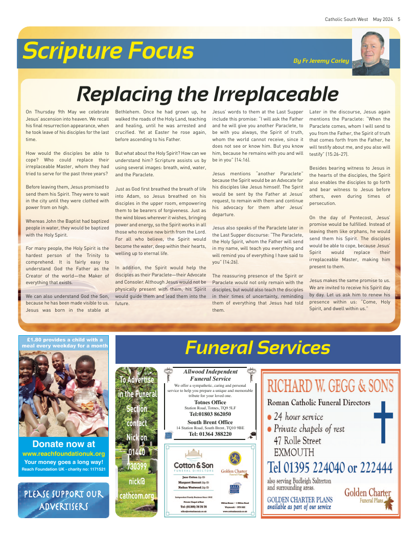 May 2024 edition of the Catholic South West