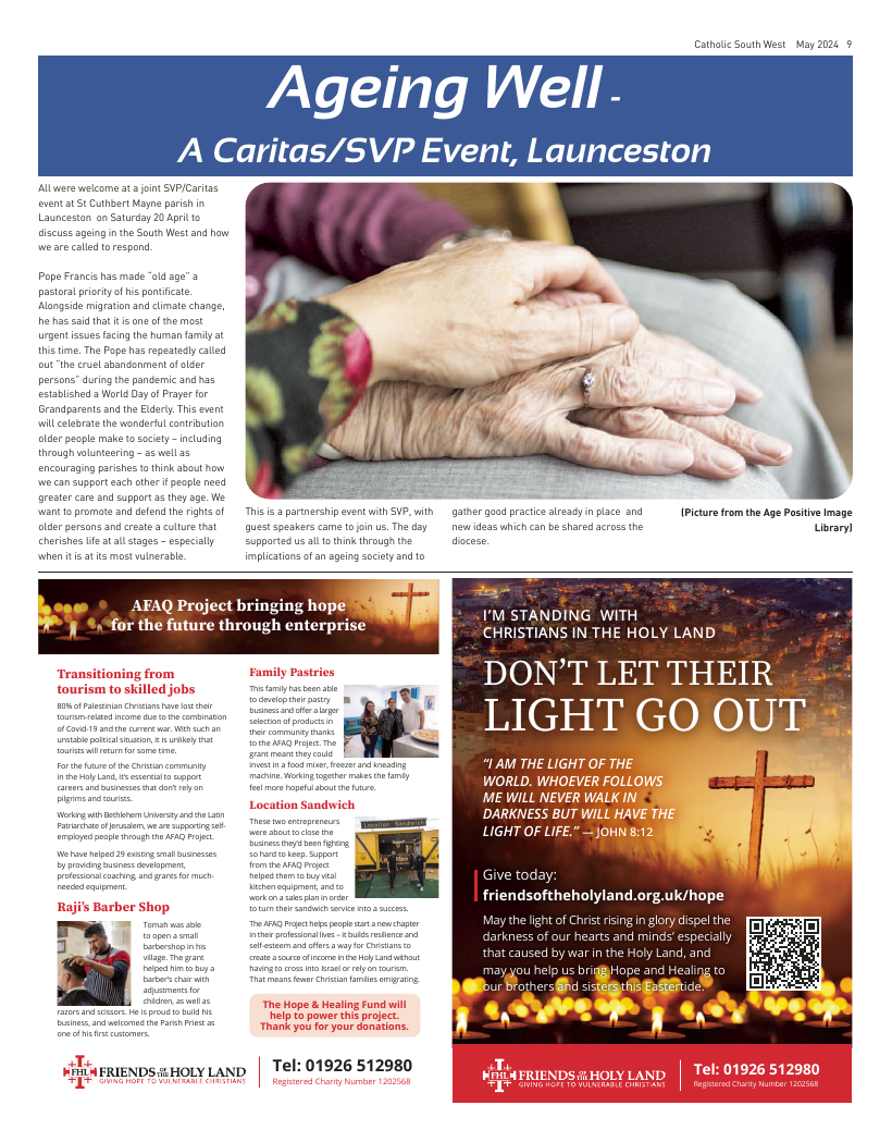 May 2024 edition of the Catholic South West