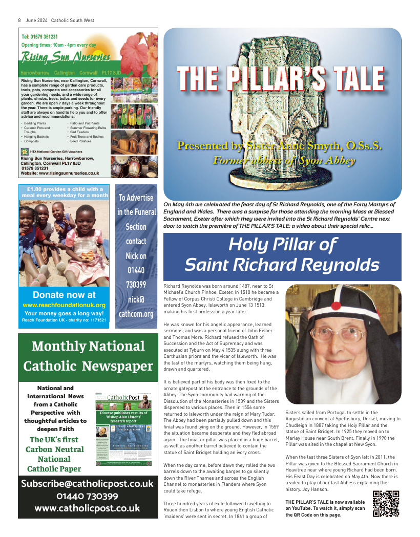 Jun 2024 edition of the Catholic South West