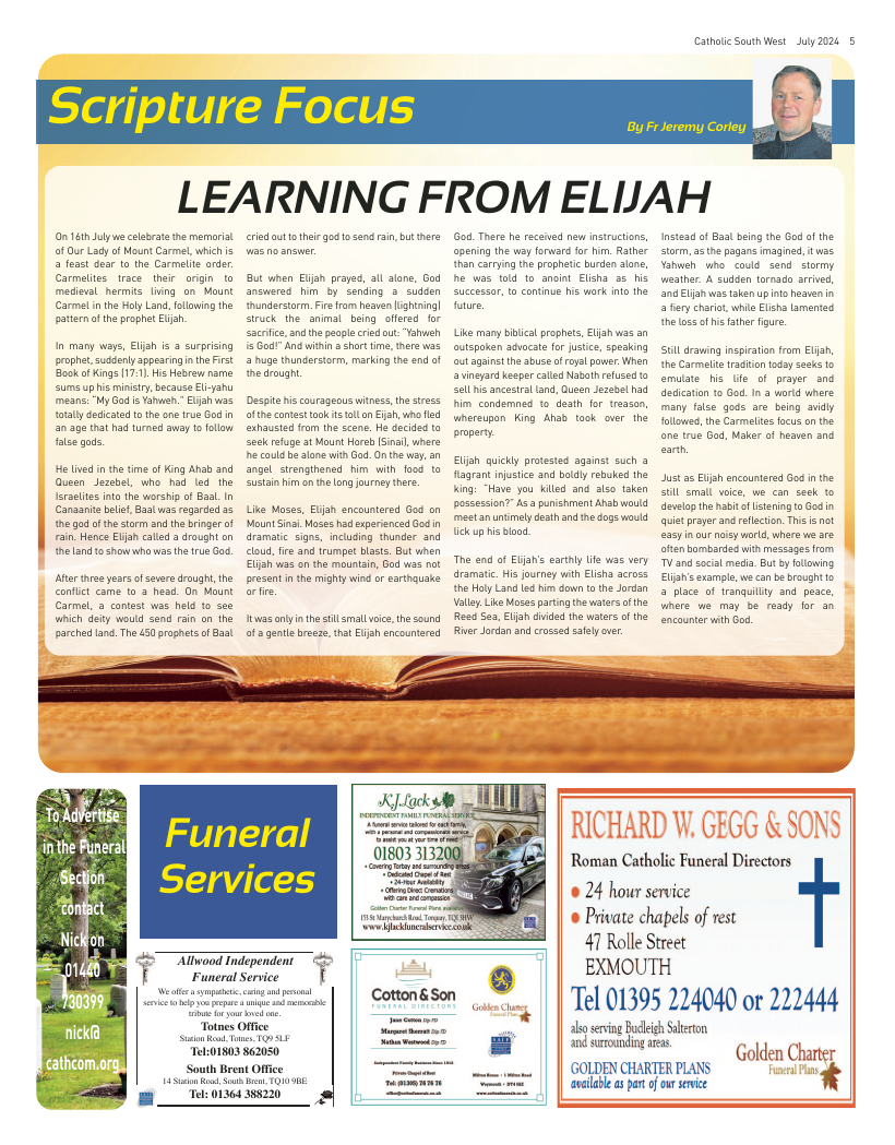 Jul 2024 edition of the Catholic South West