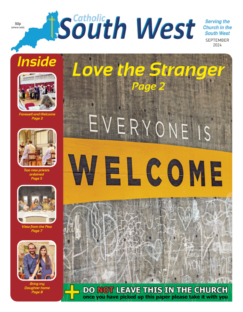 Sept 2024 edition of the Catholic South West