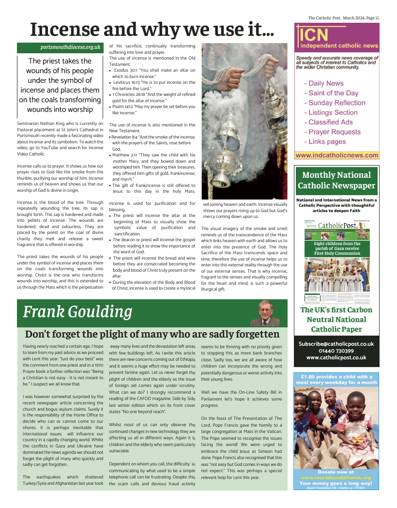 Mar 2024 edition of the Catholic Post