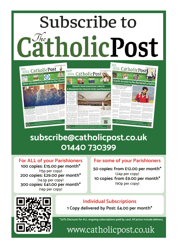 Aug 2024 edition of the Catholic Post