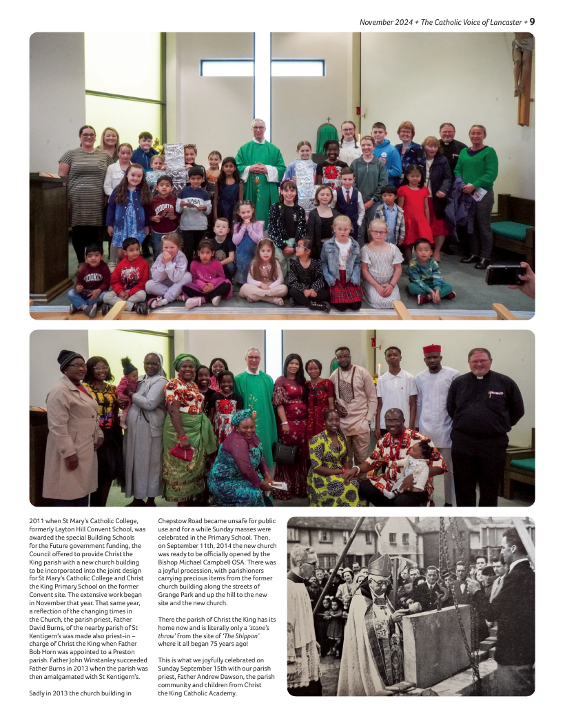 Nov 2024 edition of the Catholic Voice of Lancaster