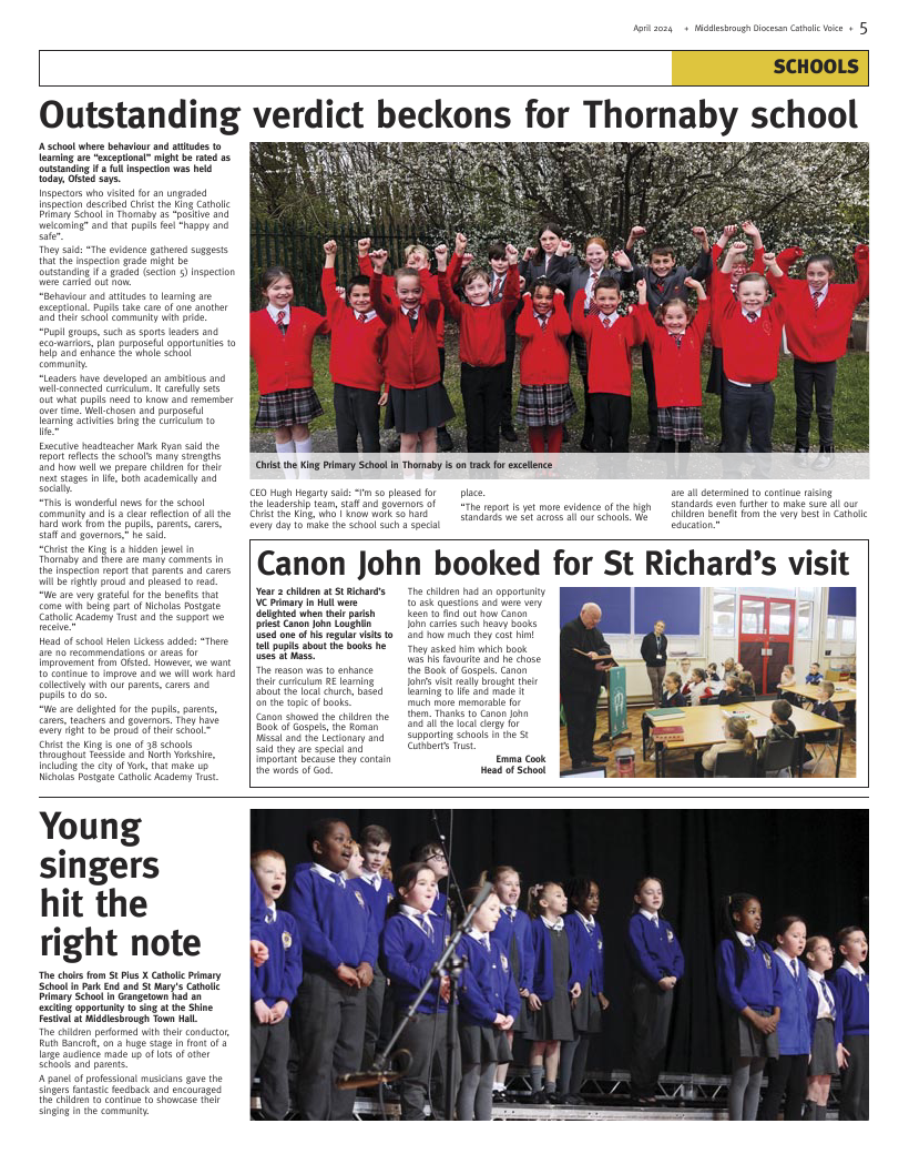 Apr 2024 edition of the Middlesbrough Voice