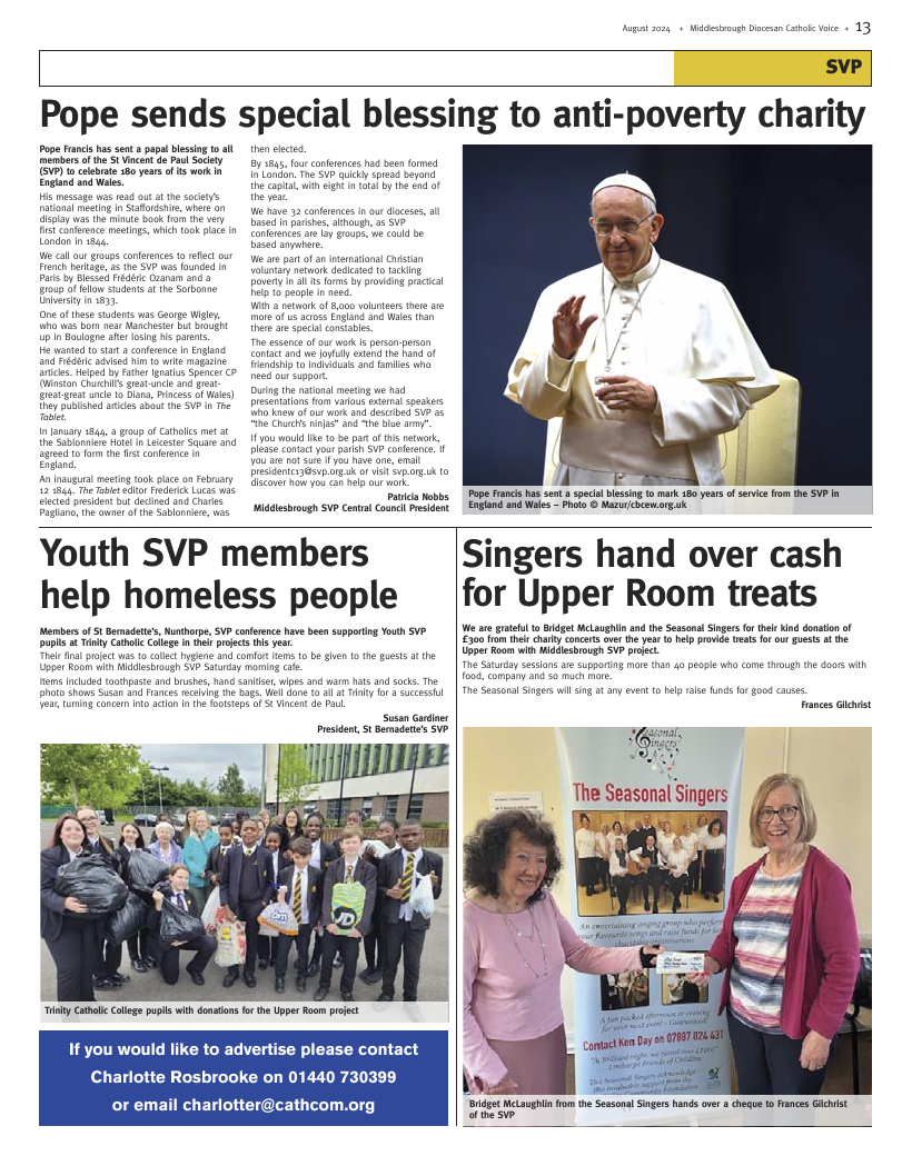 Aug 2024 edition of the Middlesbrough Voice