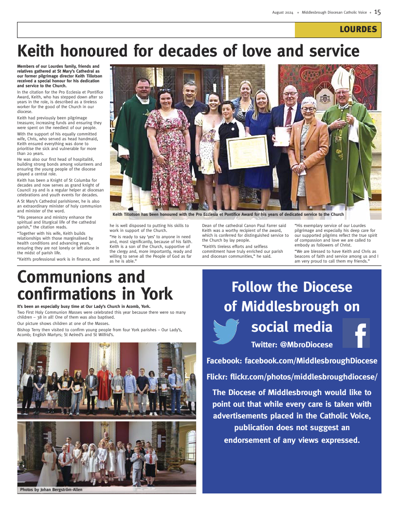 Aug 2024 edition of the Middlesbrough Voice