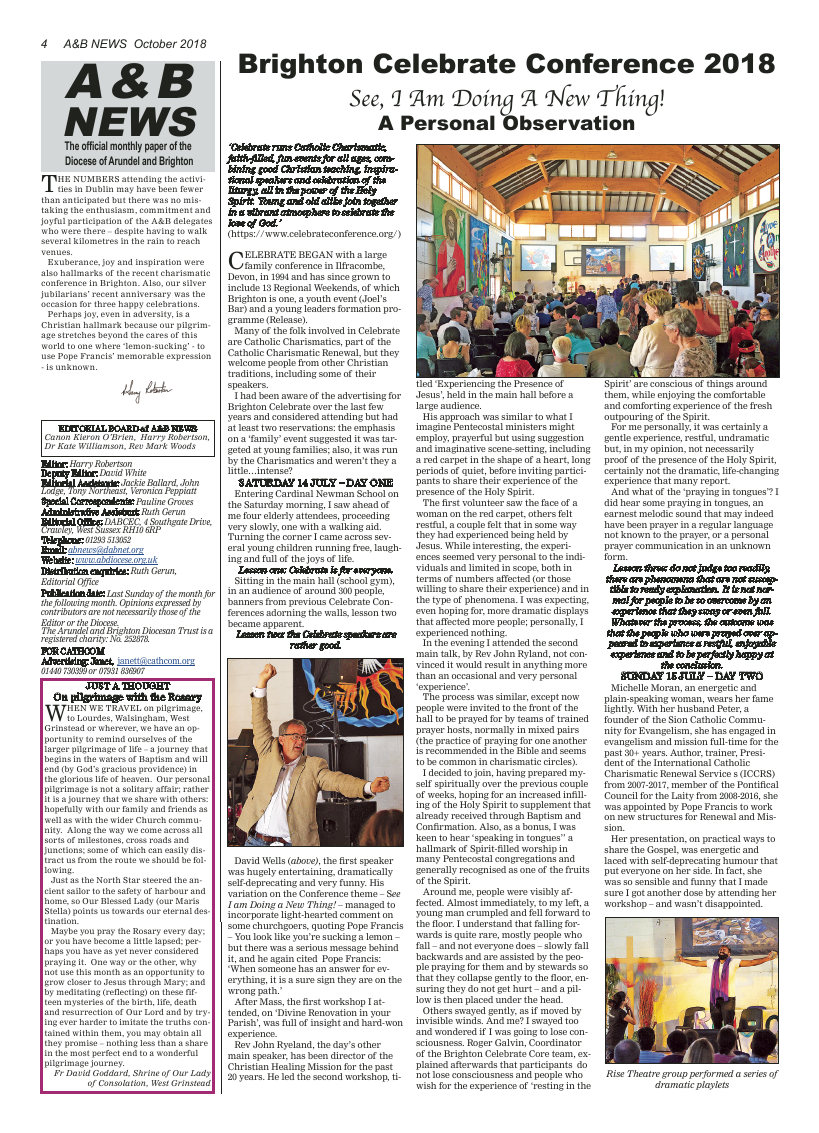 Oct 2018 edition of the A&B News - Page 