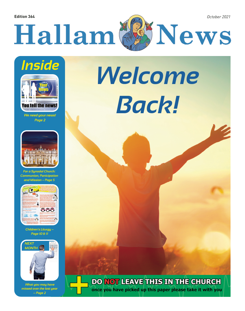 Oct 2021 edition of the Hallam News