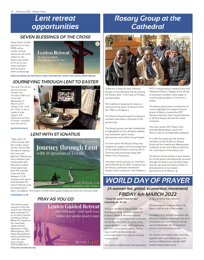 Mar 2022 edition of the Hallam News