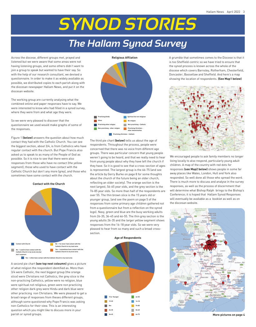 Apr 2022 edition of the Hallam News