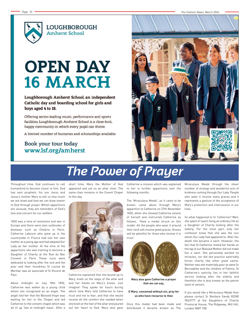 Mar 2024 edition of the Nottingham Catholic News