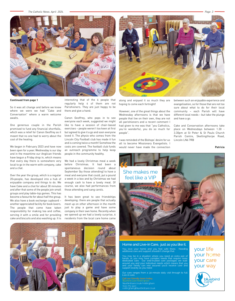 Apr 2024 edition of the Nottingham Catholic News