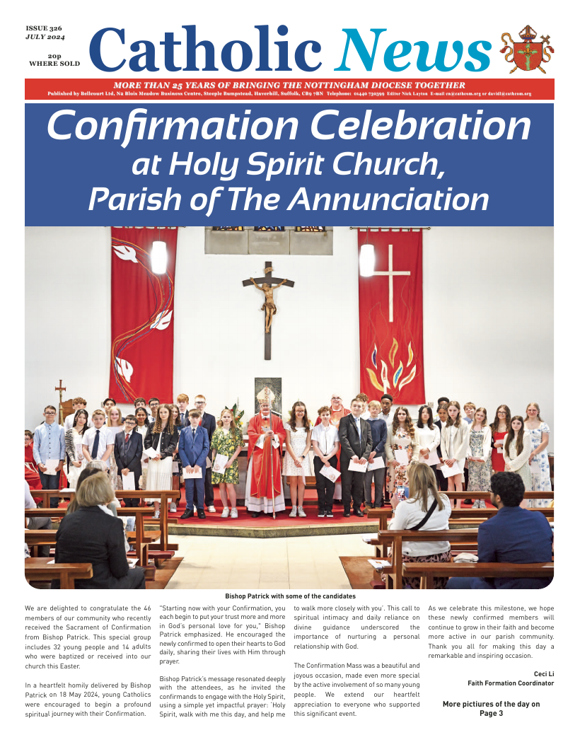 Jul 2024 edition of the Nottingham Catholic News