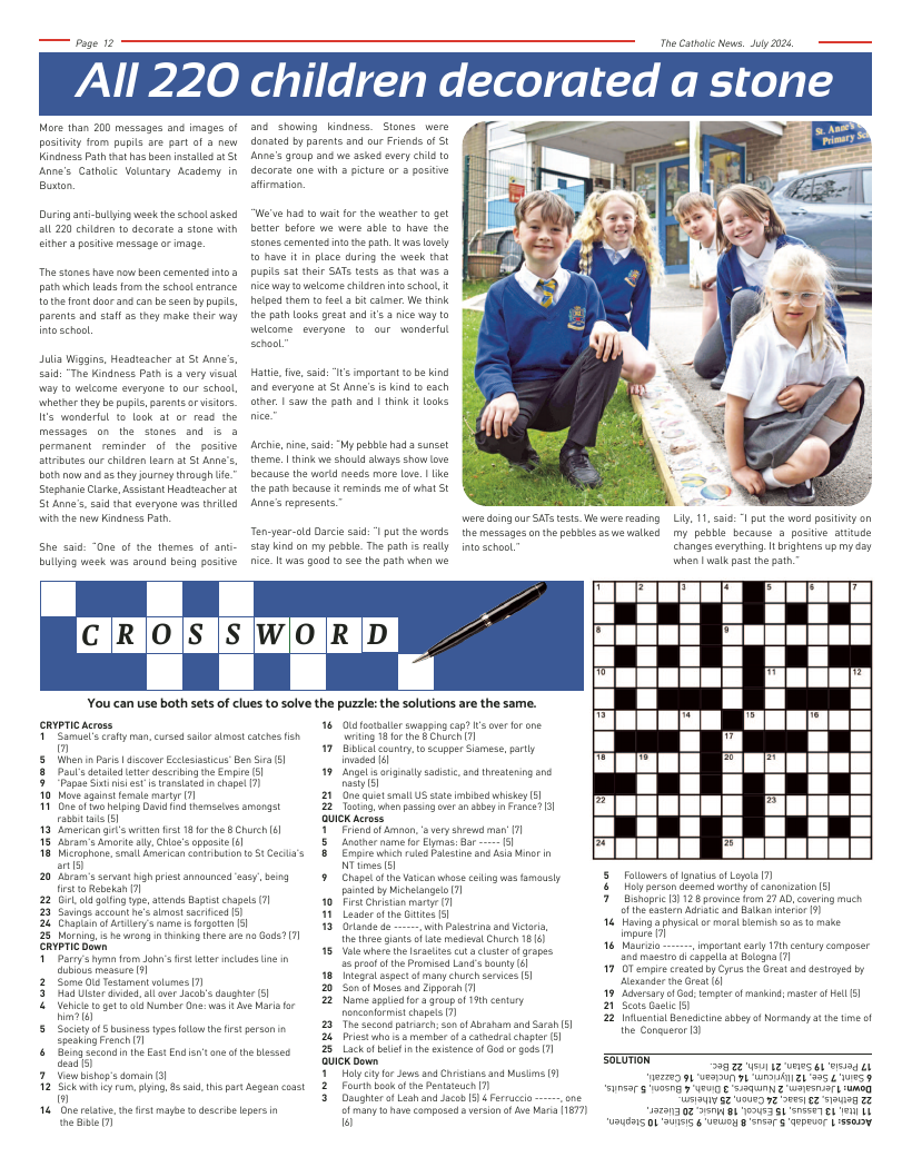 Jul 2024 edition of the Nottingham Catholic News